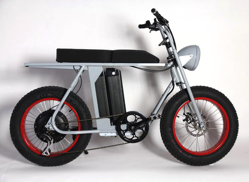 frame size electric motor on utility urban two MOKE e bike person