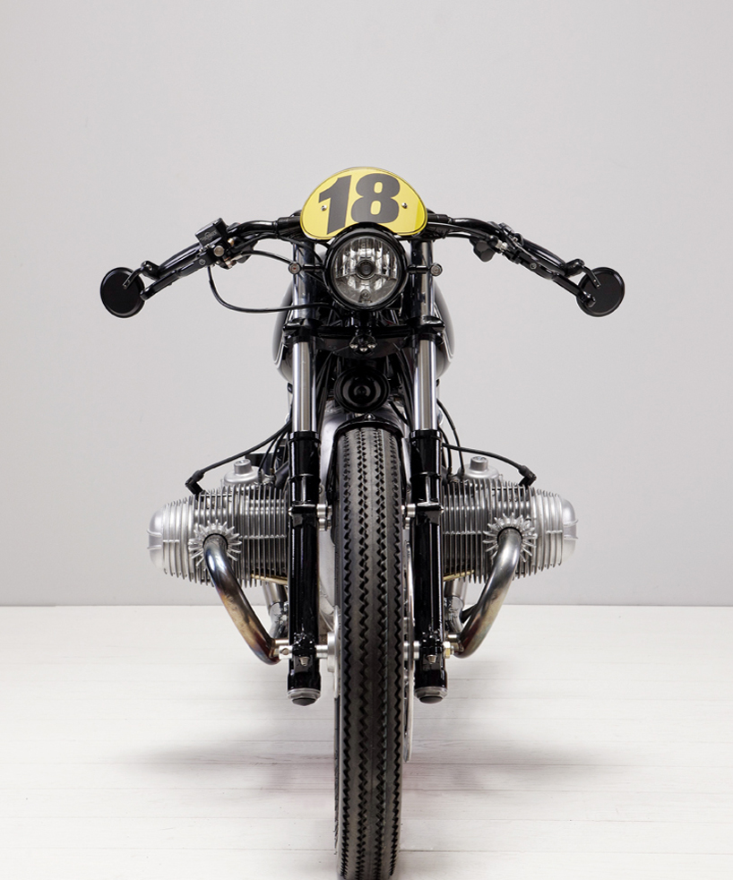 the BMW R90/6 cafe racer custom motorcycle by renard speedshop