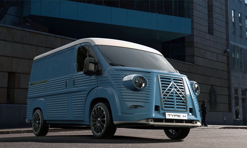 type H 70th anniversary van is a tribute to flaminio bertoni