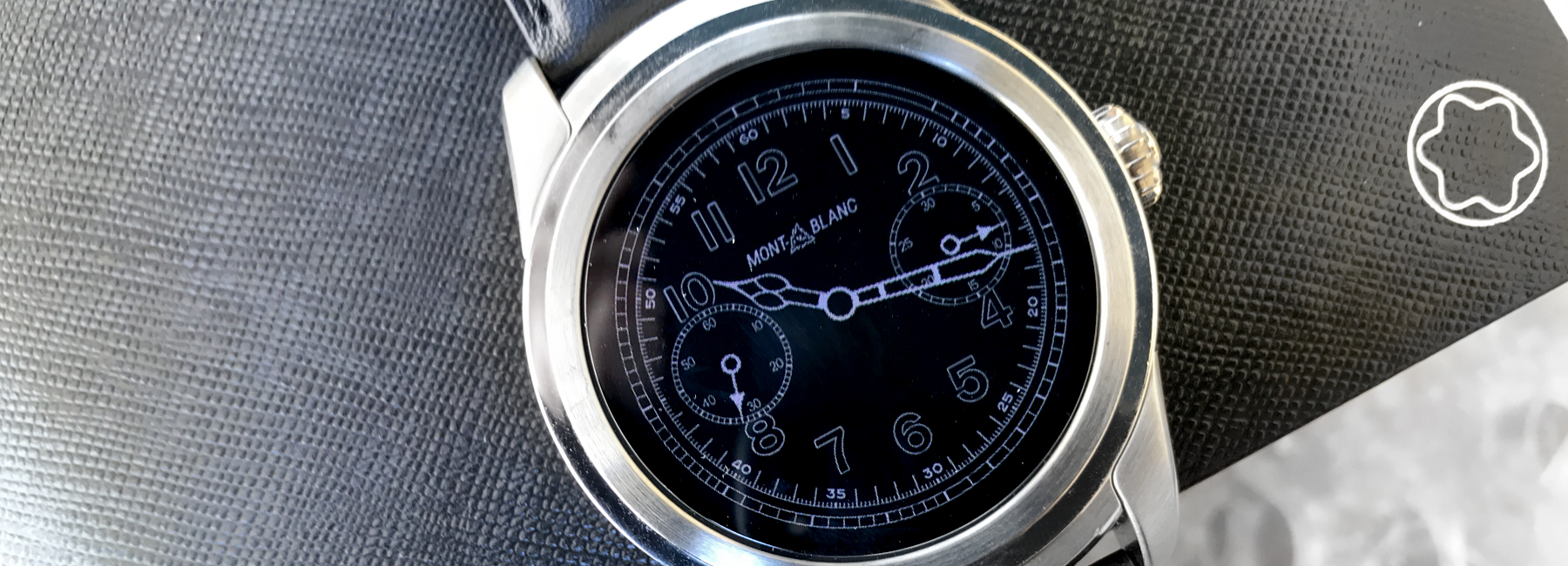  montblanc  SUMMIT a smartwatch for the sartorially acute