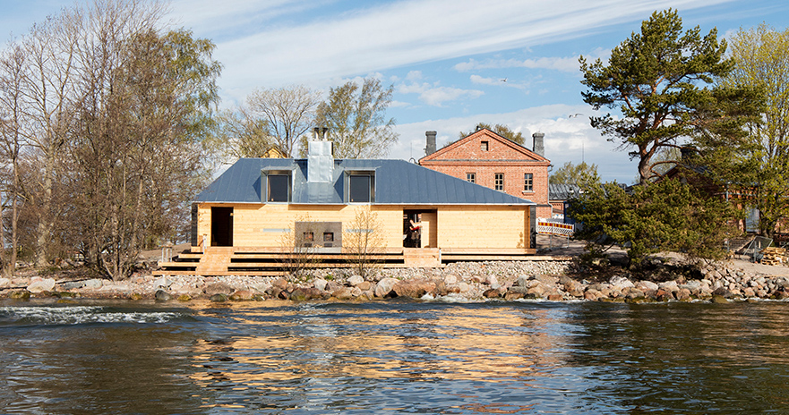 OOPEAA completes lonna sauna on an island near helsinki