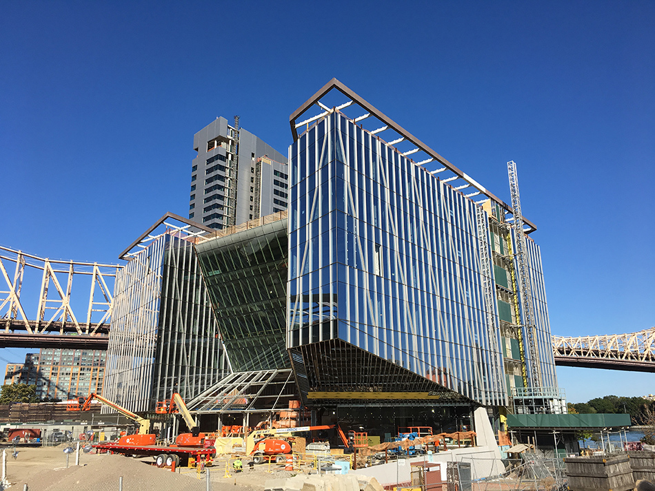 first phase of cornell tech's new york campus nears completion