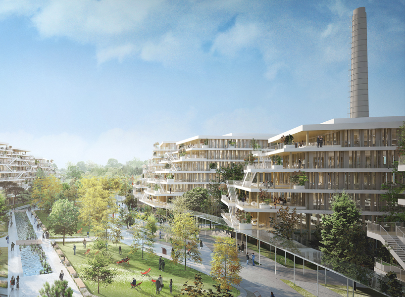 designed alongside françois leclercq architectes, the vast scheme has ...