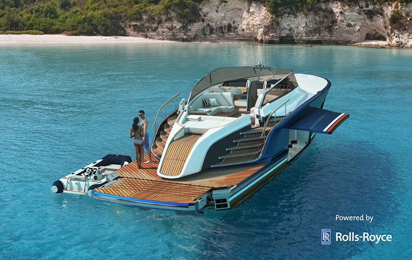 rolls royce's aeroboat s6 combines luxury living with high