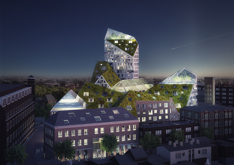 MVRDV to bring eco residences with jagged silhouettes to 
