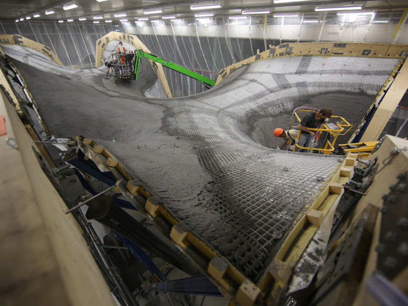 ETH Zürich Crafts Ultra-thin Curved Concrete Roof