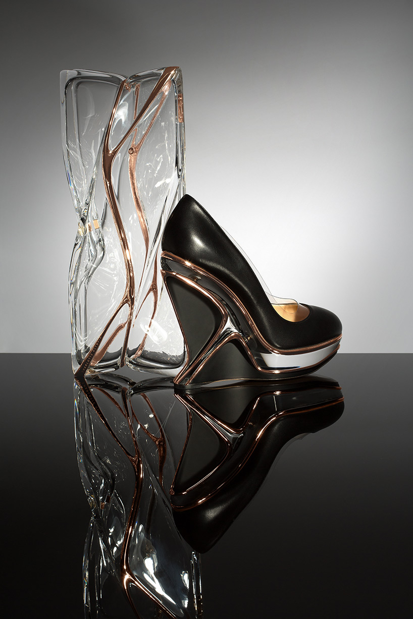 Zaha Hadid Charlotte Olympia Shoes Designboom 4 