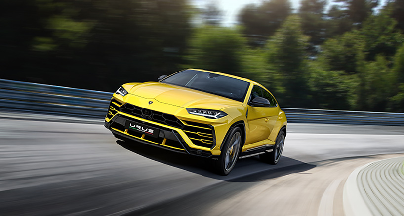 the sleek new lamborghini urus 'super SUV' has seven secret identities