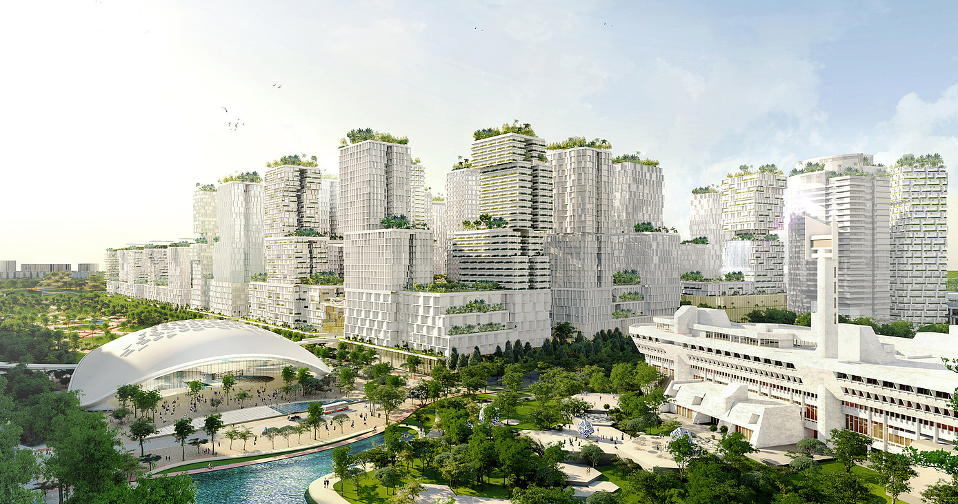 New Central Business District Of Singapore Will Be One Giant Garden