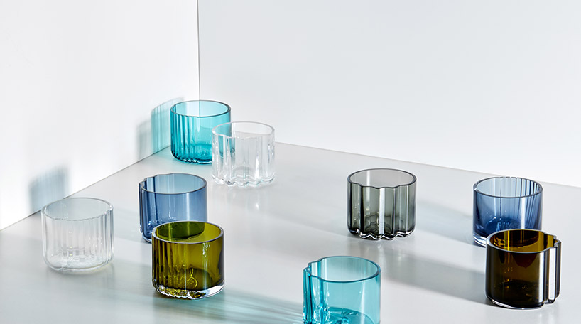 zaha hadid design presents pulse glassware collection at maison et 