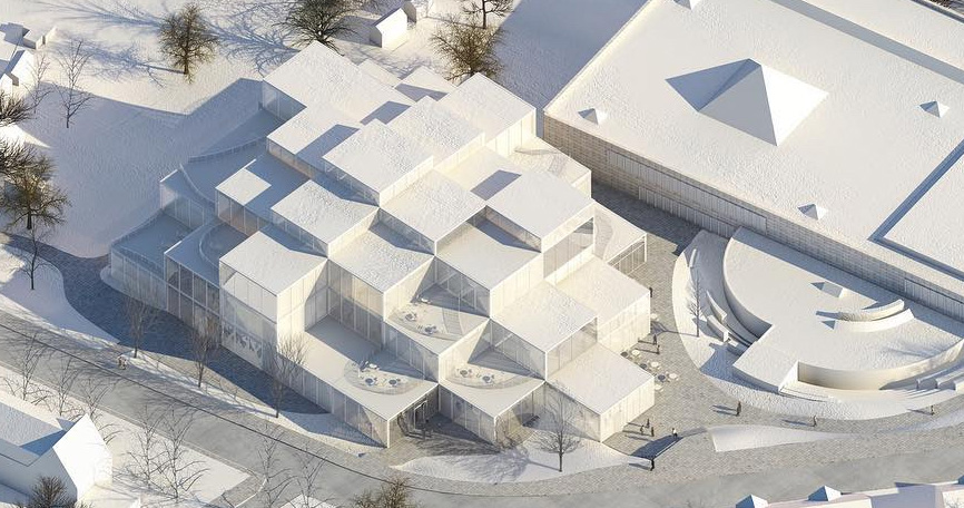 Sou Fujimoto To Build Hsg Learning Center For University Of St Gallen