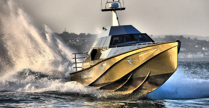 impossible to capsize, the thunder child boat defies 