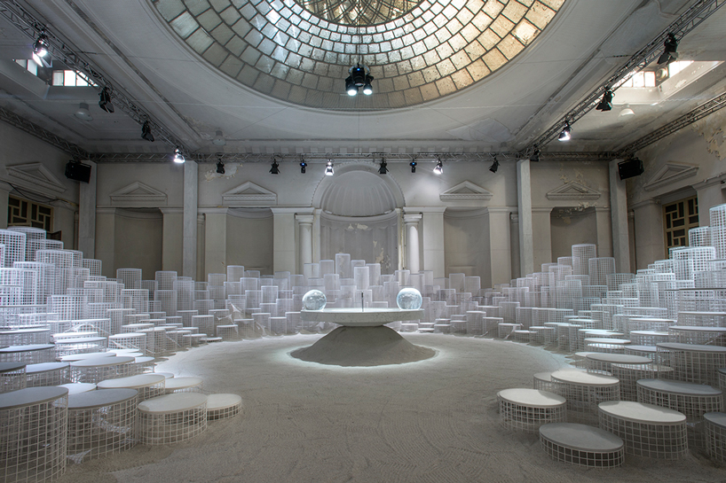 snarkitecture excavates installation of raw altered states 