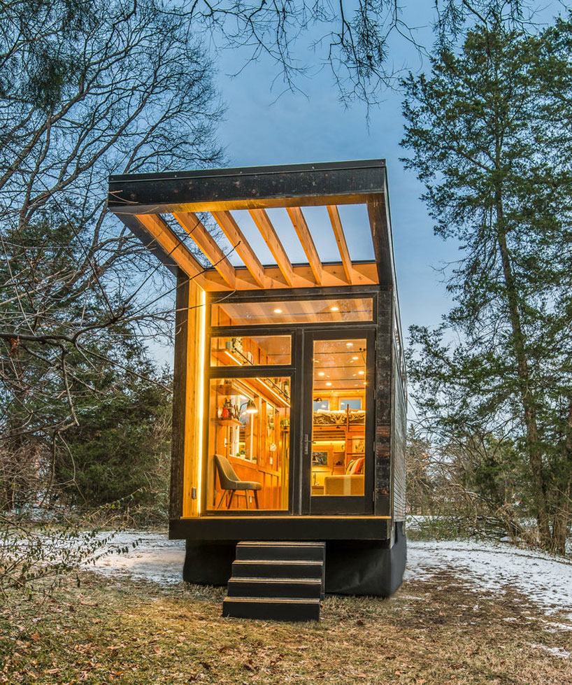 a tiny  prefab cabin for cases of writer s block designed 
