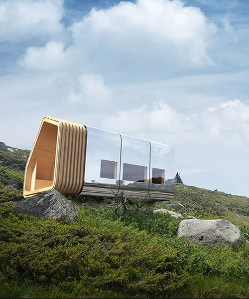 smart shelter transforms into shiny beacon on bulgaria's vitosha mountain