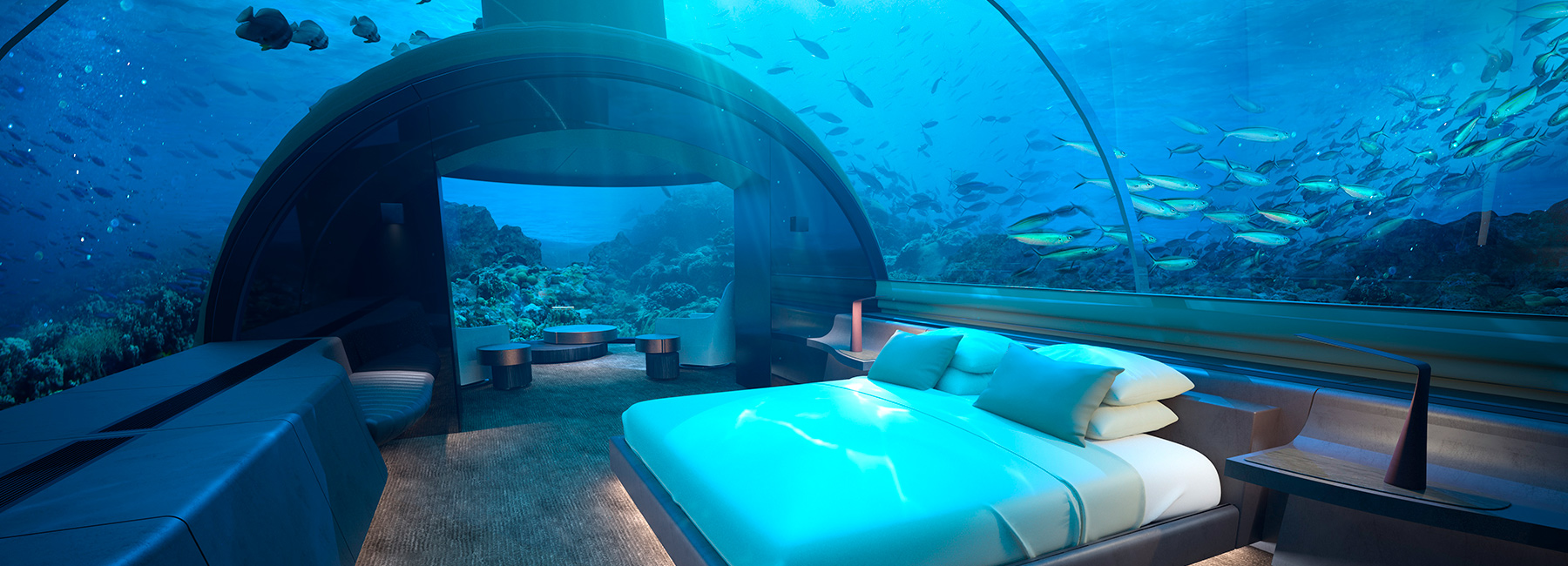 world's first undersea residence set to open beneath the indian ocean