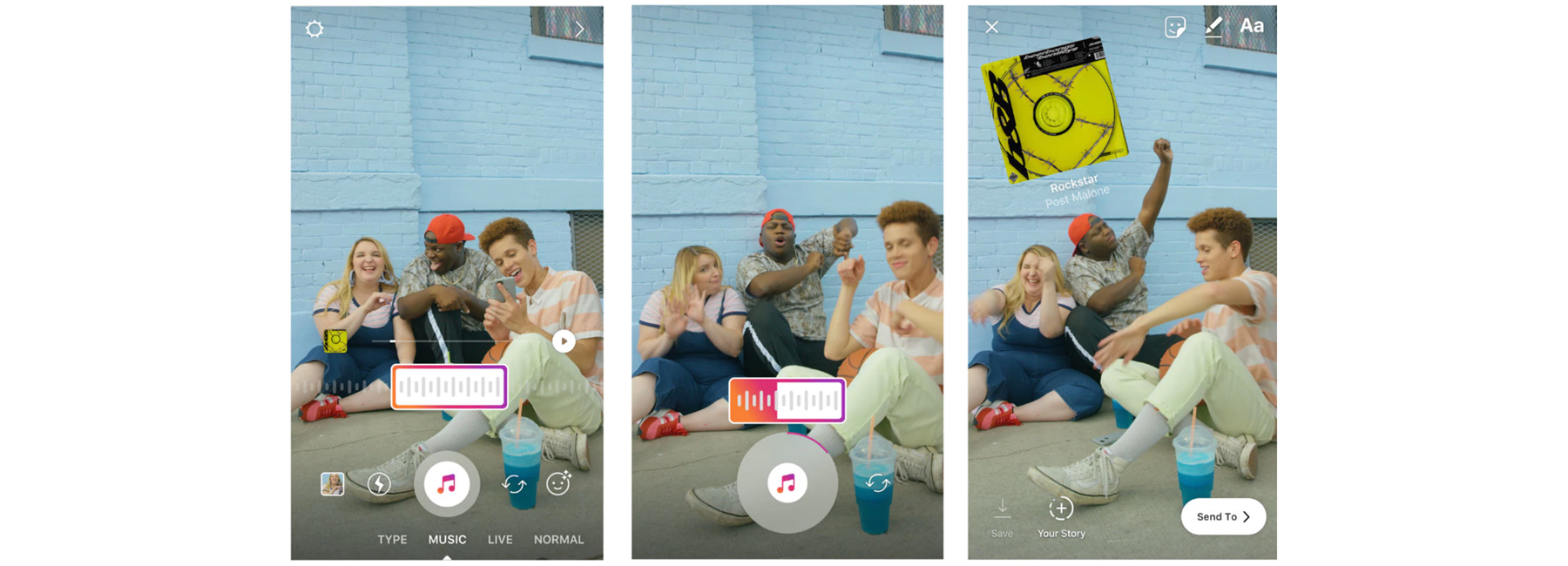 instagram stories now lets its 400 million daily users add music