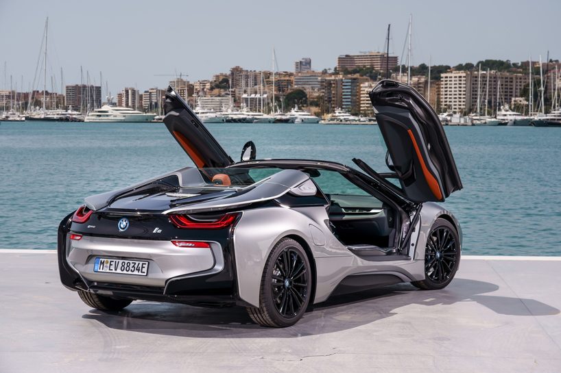 Sun Sea And A Soft Top Designboom Tests The Bmw I8 Roadster In Majorca