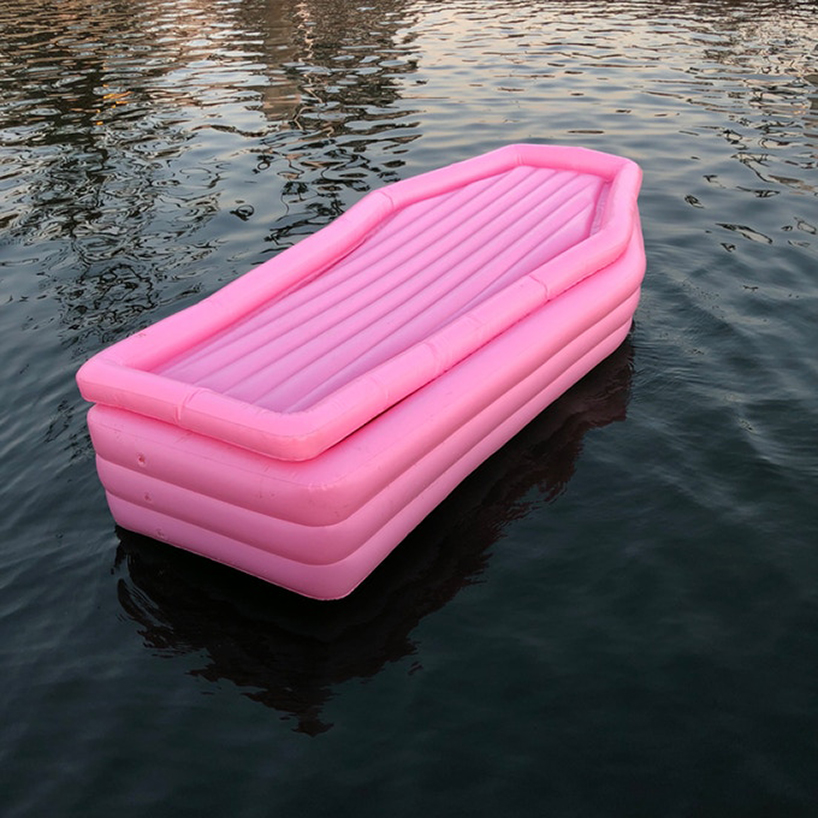 pink tow float