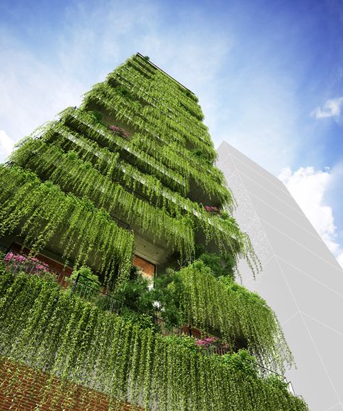 Vo Trong Nghia Plans Tropical Tower Of Hanging Gardens For - 