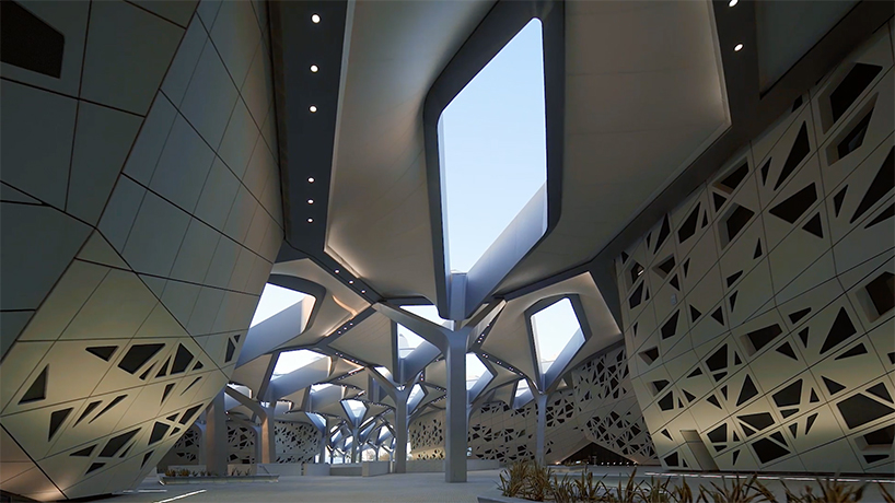 zaha hadid architects releases video of king abdullah petroleum studies ...