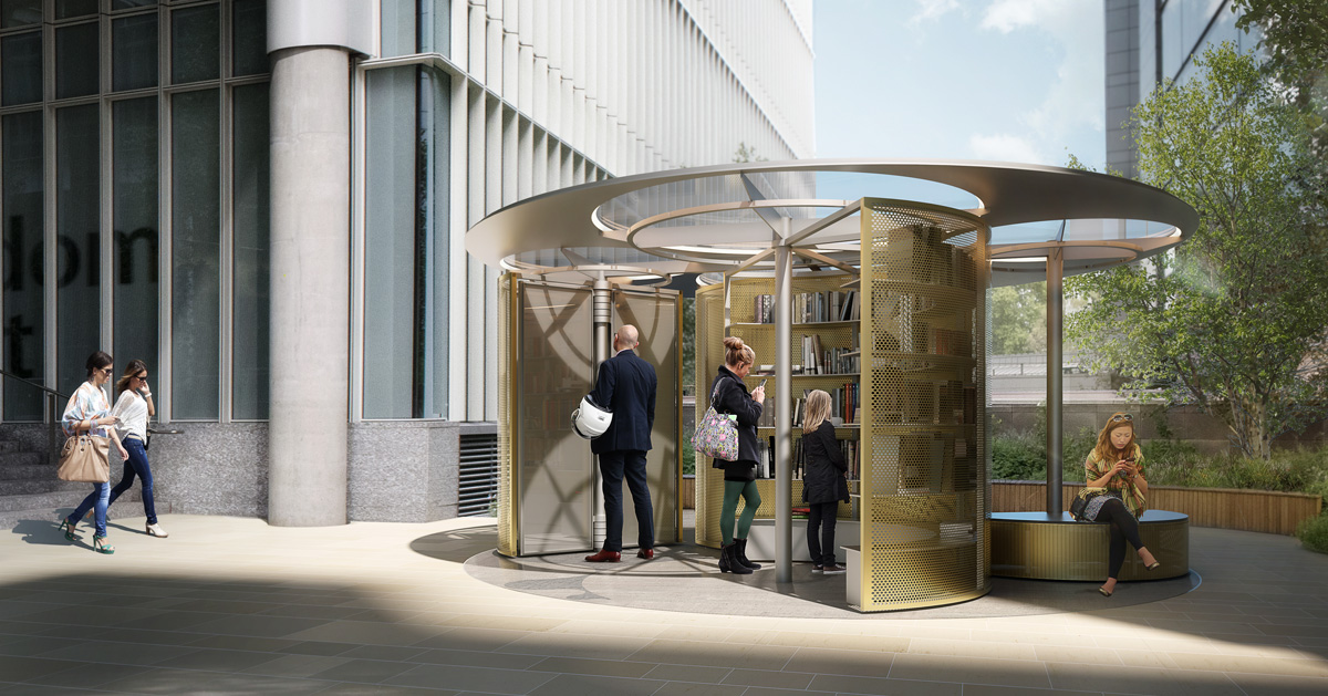 Snohetta Book Pavilion Planned For 2018 London Design Festival