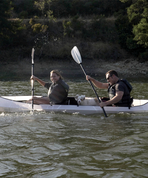 oru kayak crafts origami-inspired folding two-seated kayak 