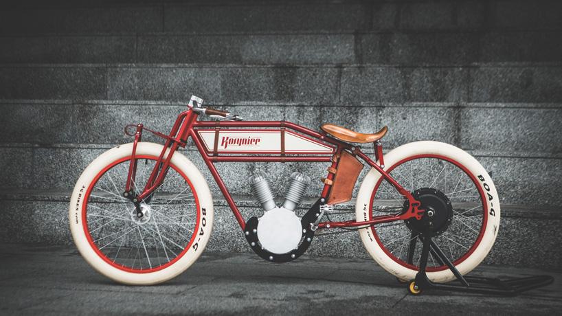 electric board track racer bicycle