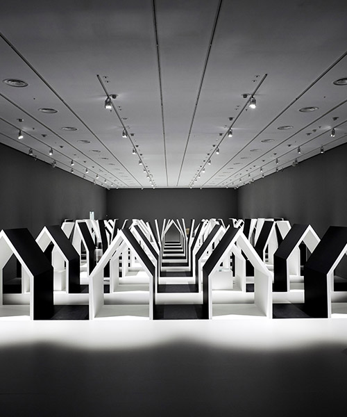 nendo reimagines MC escher's work in immersive exhibition