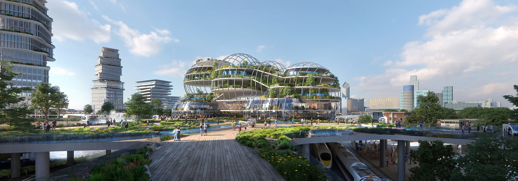 UNStudio Presents The 'city Of The Future' As A New Vision For Urban ...