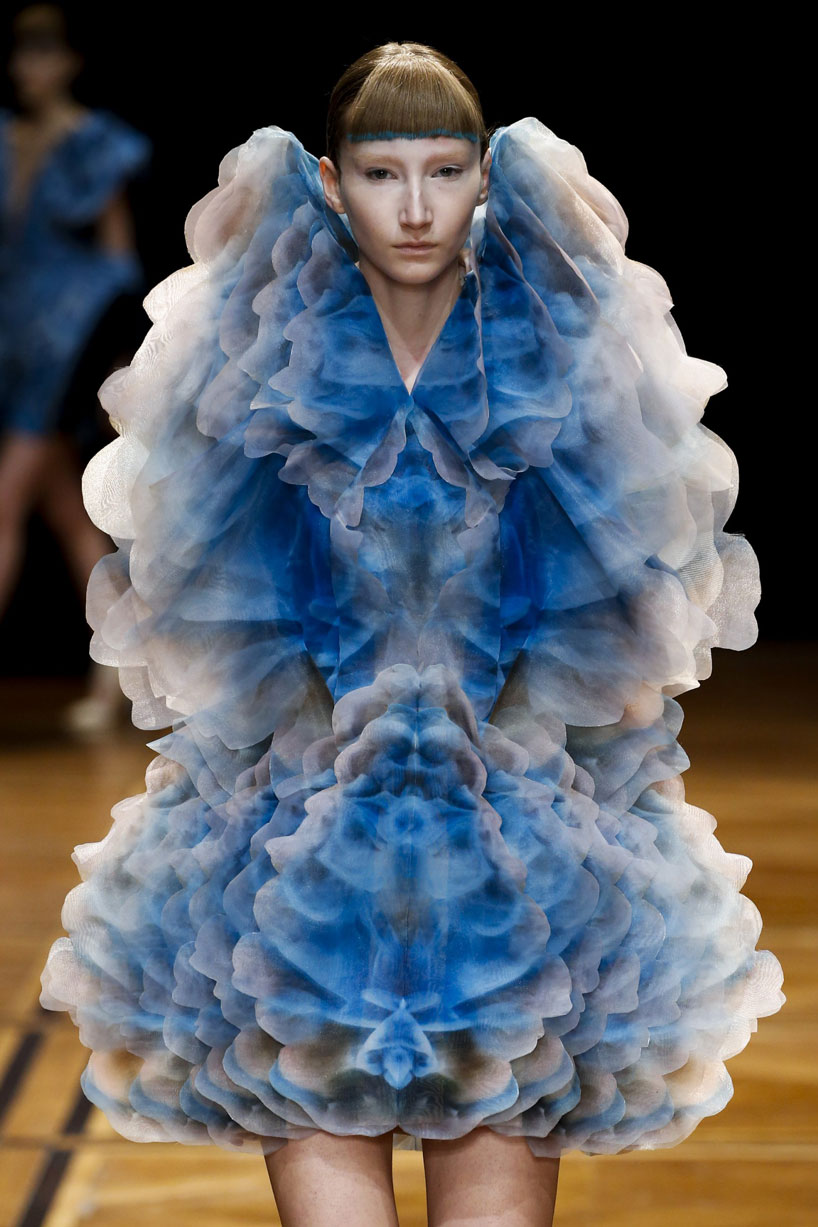 Iris Van Herpen creates haute couture dress from ocean plastic