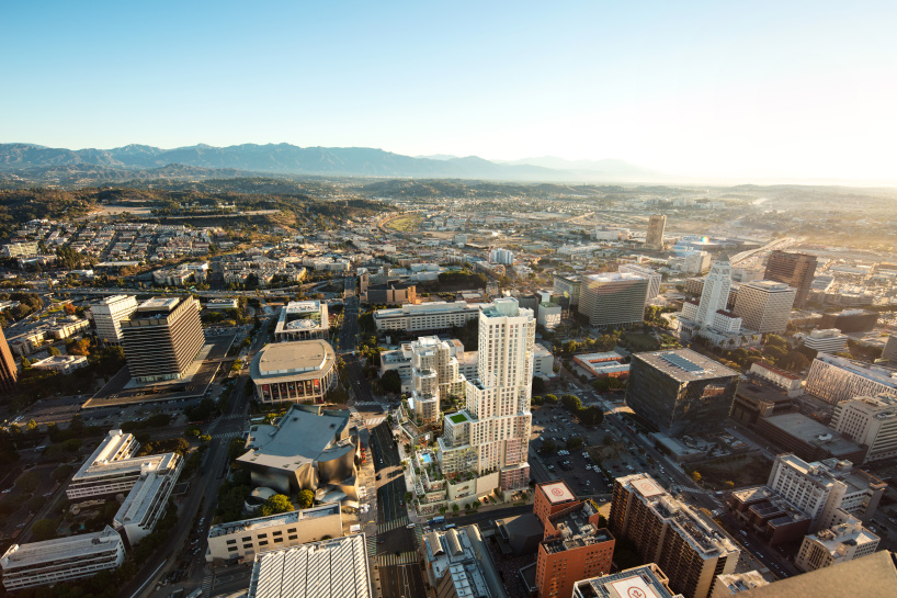 the grand, a mixed-use development by frank gehry, breaks ground in LA