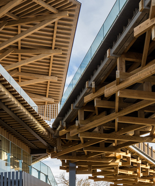 Kengo Kuma Builds Octagon Shaped Observatory In Nihondaira With