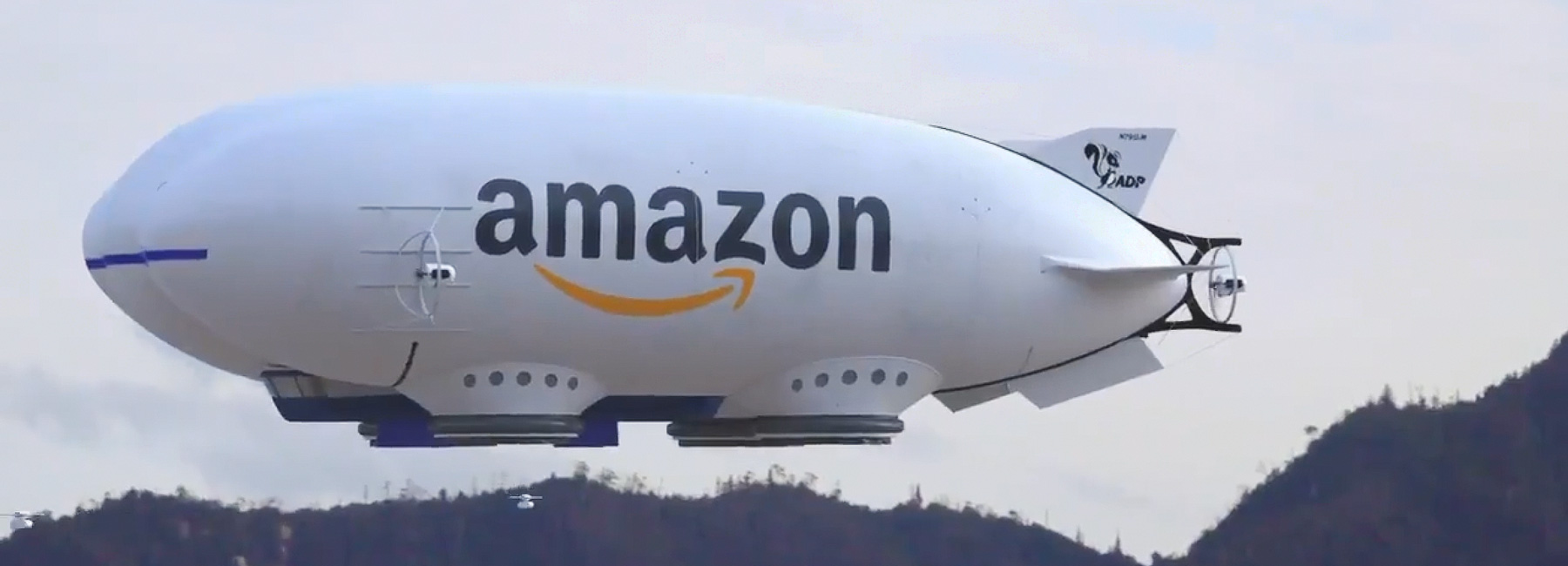 A Giant Delivery drone Blimp Is Amazon s Vision For The Future