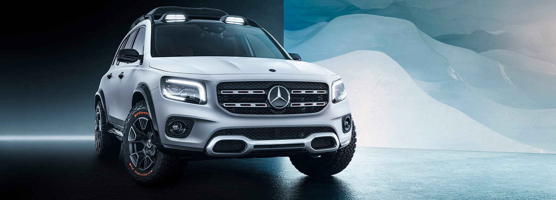 Robust Mercedez Benz Concept Glb Suv Unveiled At Auto