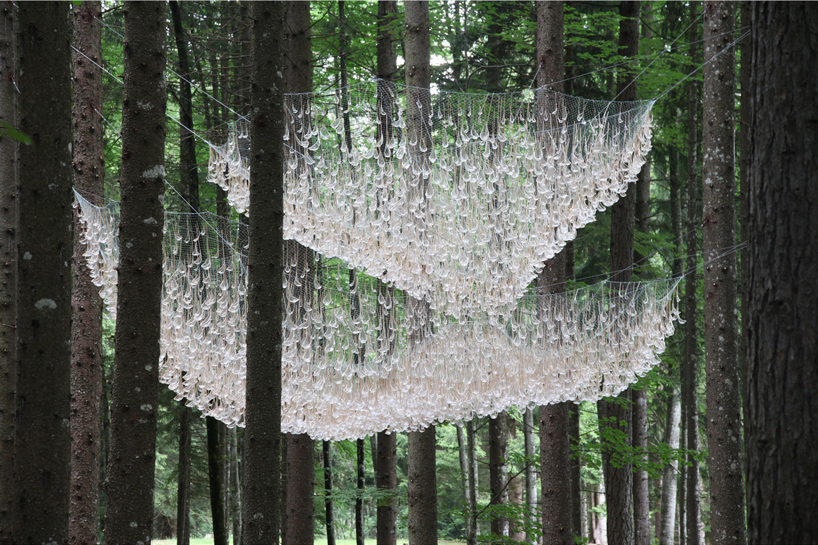 tree sculpture installation