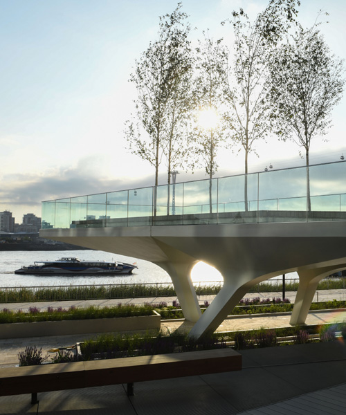 The Tide Is A Linear Park In London Designed By Diller