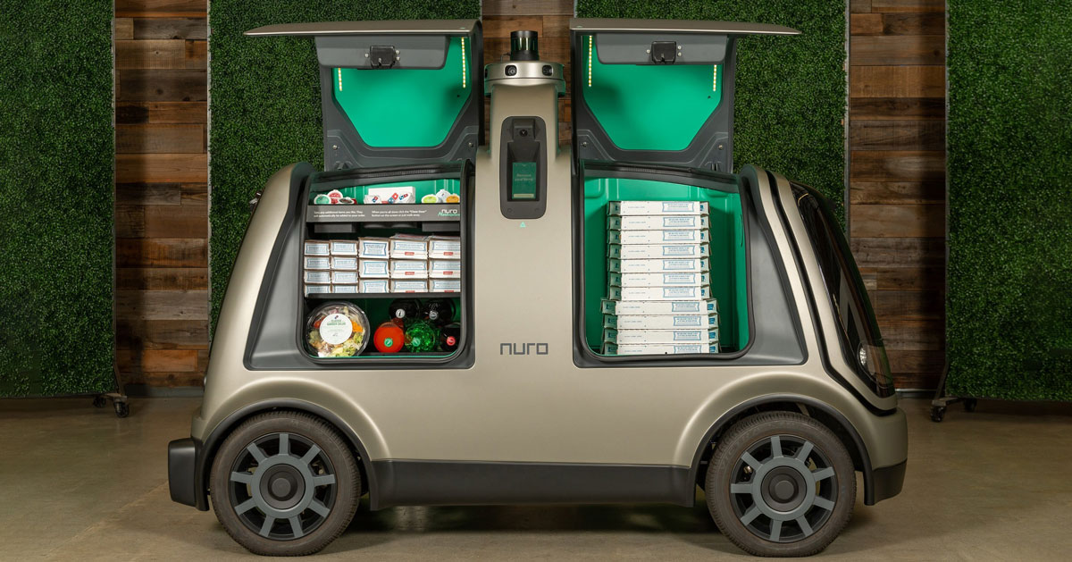 domino s partners with self-driving startup nuro to 