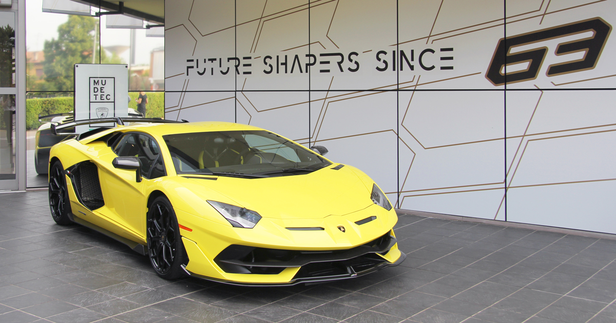 designboom visits lamborghini headquarters in sant’agata bolognese, italy