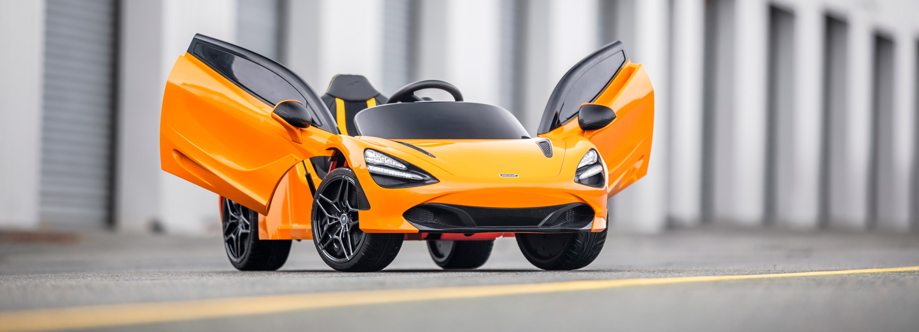 Mclaren Debuts Mini 720s Supercar For Kids Complete With