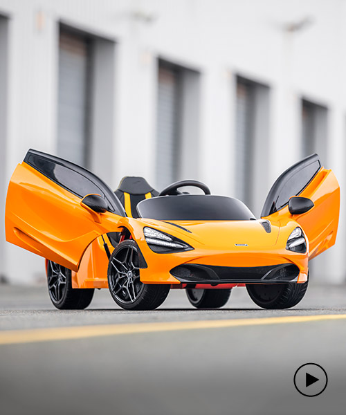 Mclaren Debuts Mini 720s Supercar For Kids Complete With