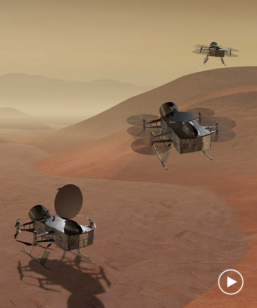 NASA Will Launch Eight-rotor Dragonfly Drone To Explore Titan