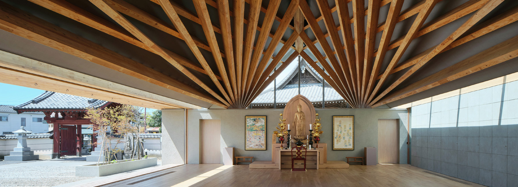 japanese temple roof