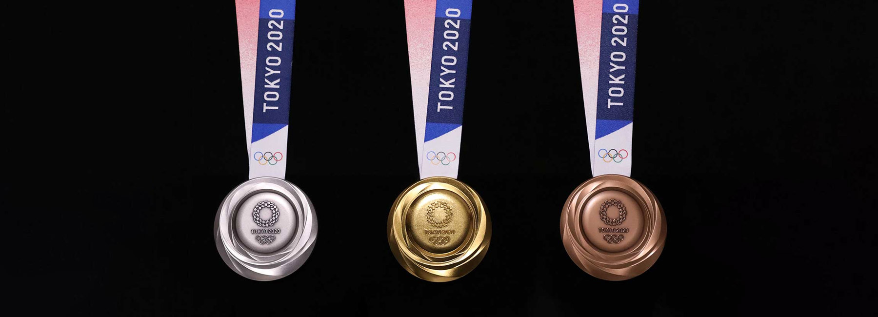 tokyo 2020 olympic medals made from recycled phone metals are unveiled