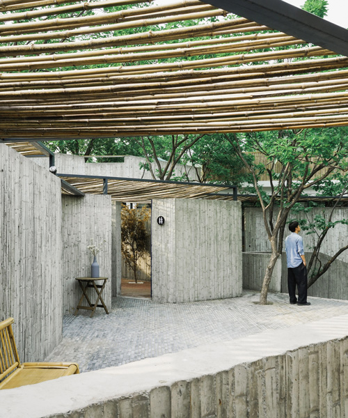 Dl Ateliers Qingshe Inn Features Bamboo Formed Concrete Walls - 