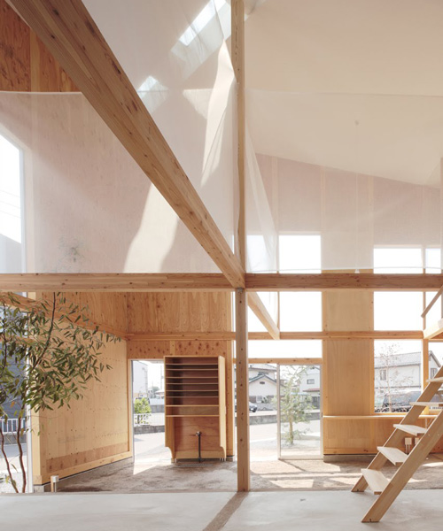 Ikimono Architects Divides Areas Of This Japanese House Using A