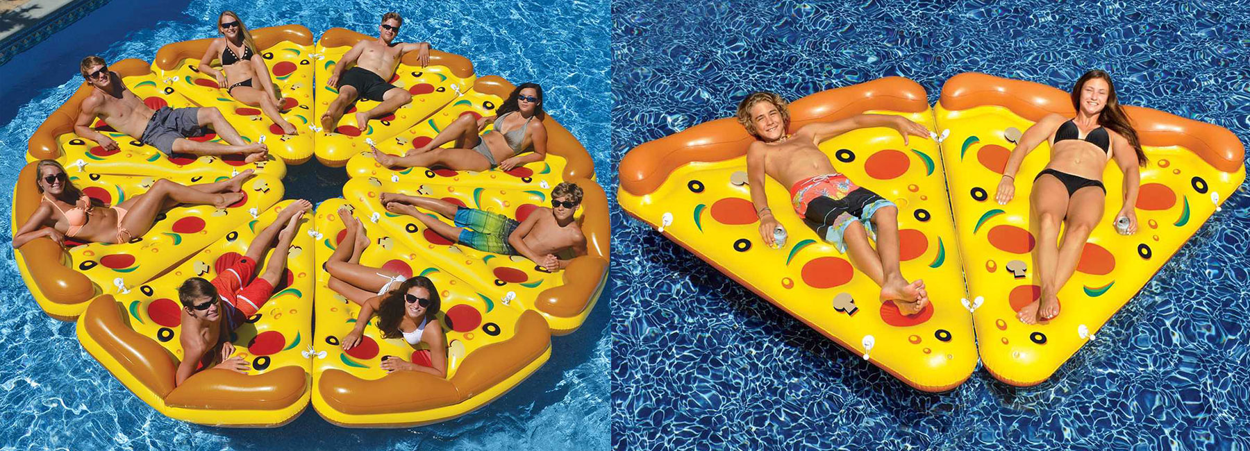 pizza pool floatie