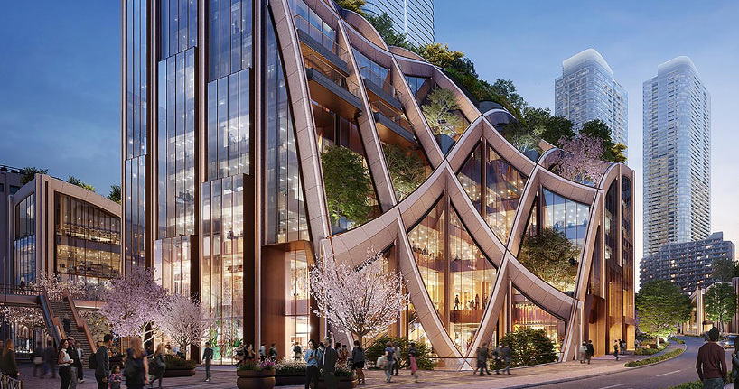 heatherwick studio plans 'planted pergola' for tokyo ...