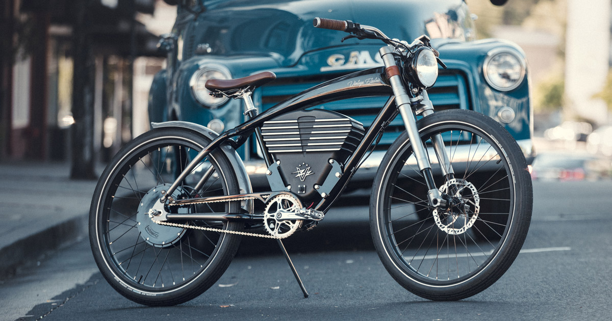 vintage electric roadster bike