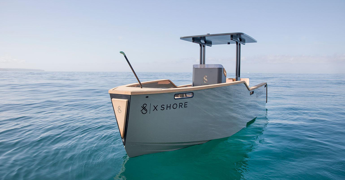 electric boat builder x shore champions emission-free sailing